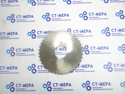 Фреза отрезная по металлу 80х3х22мм z=40 Р18 без фаски с ш/п