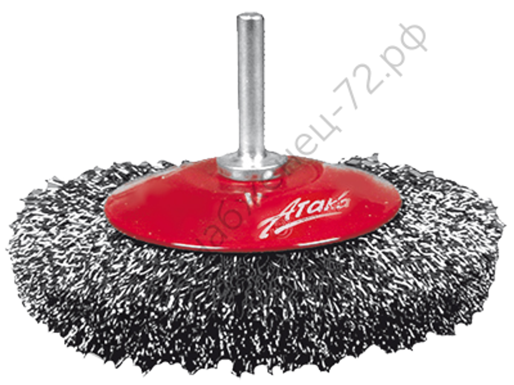 Щётка №064; 210006120 d-100 для дрели вогнутая,гофрирован.