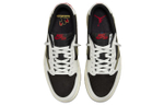 Кроссовки Travis Scott X Jordan Air Jordan 1 Low "Medium Olive" 5.0 (Женская размерная сетка)
