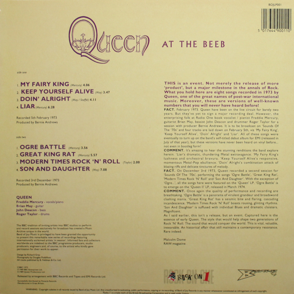 Queen / At The Beeb (LP)