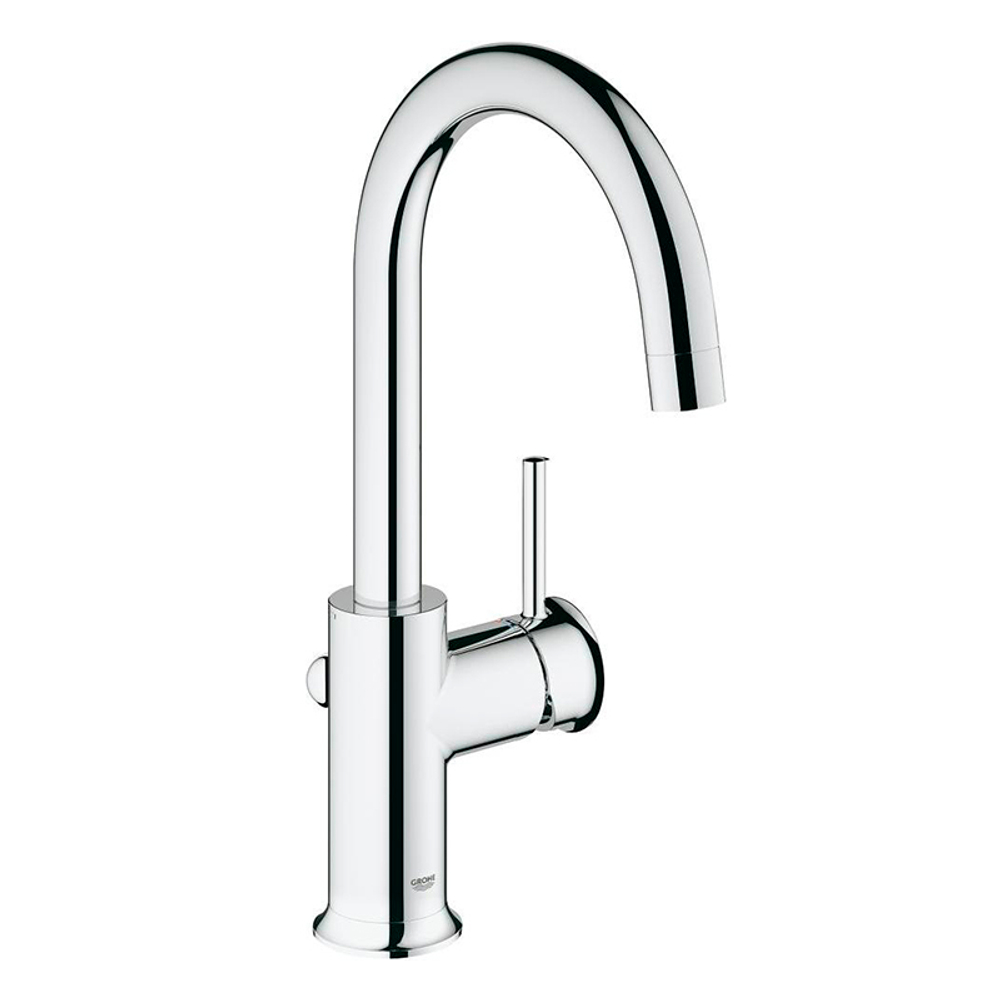 Смеситель высокий для мойки/кухни GROHE Bau Classic, боковой, хром, L-Size 23095000