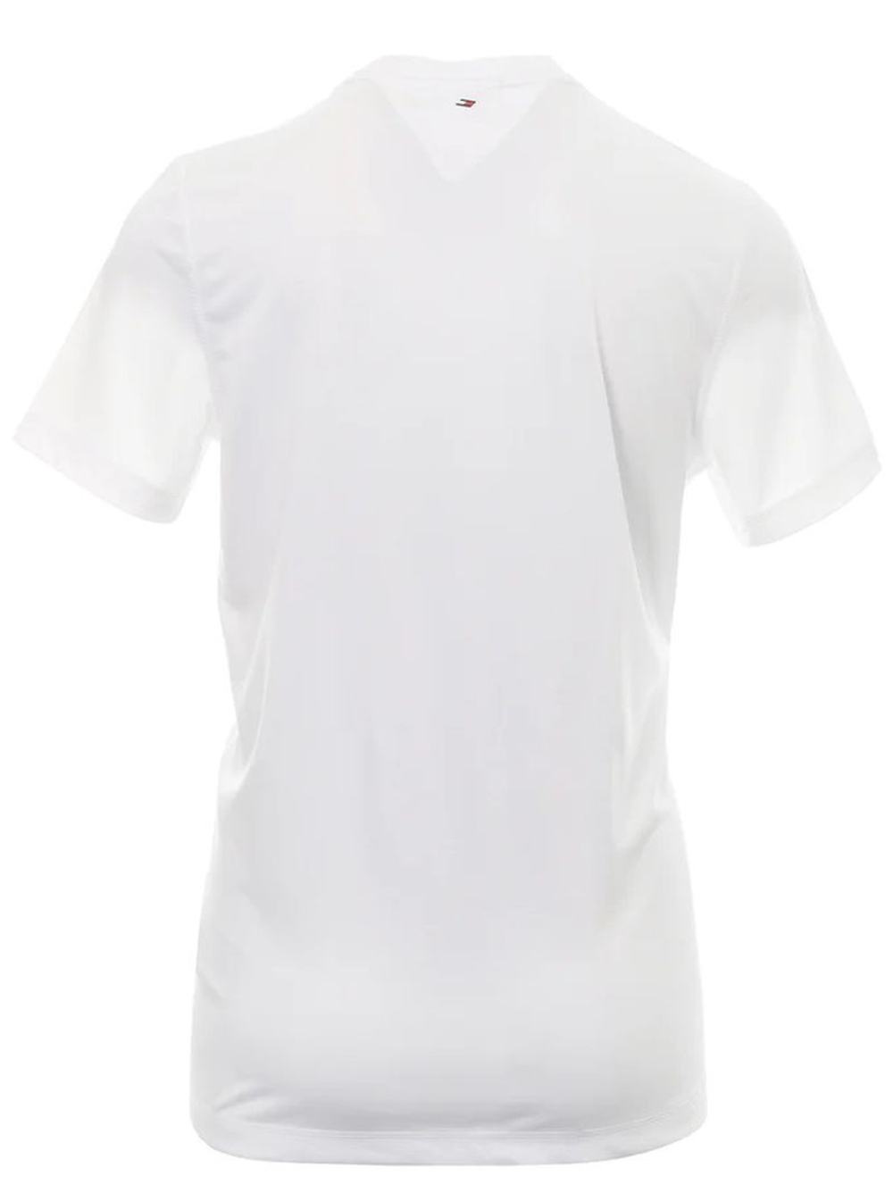 Мужская теннисная футболка Tommy Hilfiger Essential Training Small Logo Tee - th optic white