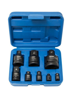 Набор адаптеров ударных,8пр(1/4(F)x3/8''(M),3/8(F)x1/4''(M),3/8(F)x1/2''(M),1/2(F)x3/8''(M),1/2(F)x3/4''(M),3/4(F)x1/2''(M),3/4(F)x1''(M),1(F)x3/4''(M FORCEKRAFT FK-4089MPB