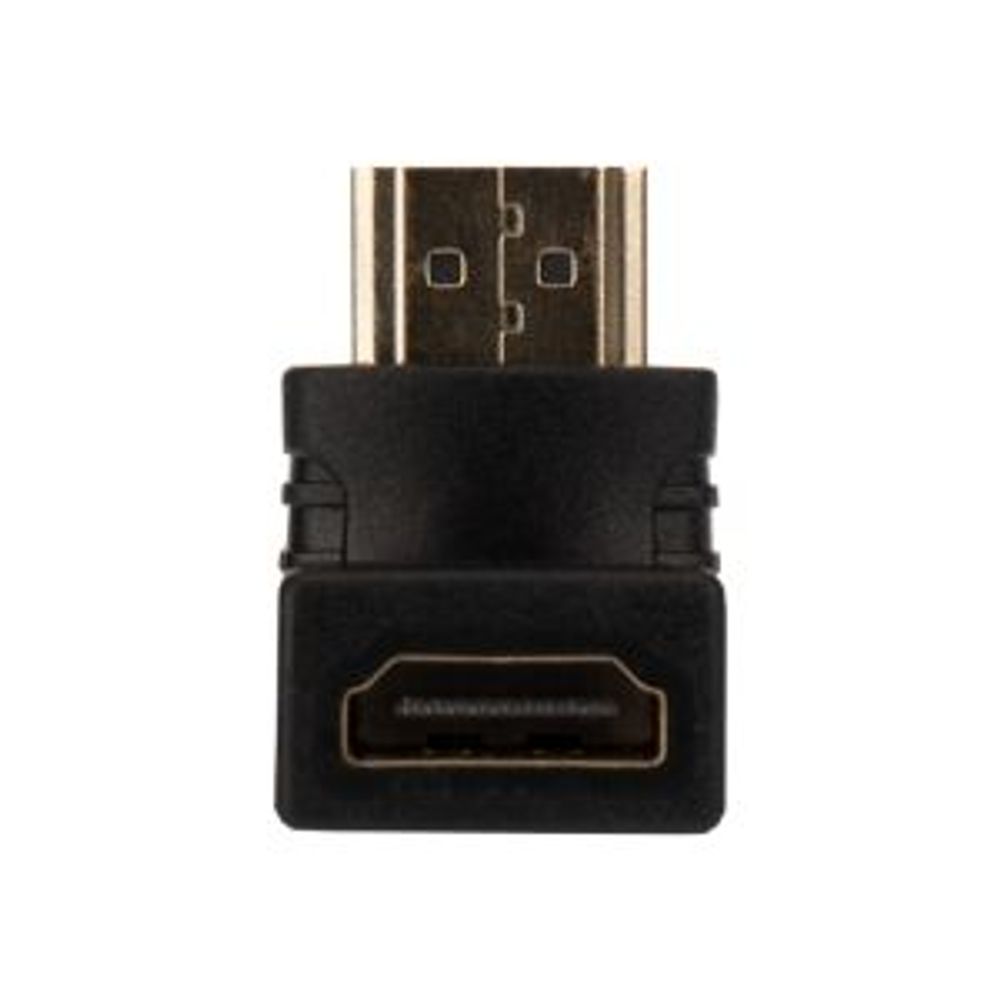 Переходник аудио/видео, (гнездо HDMI - штекер HDMI), угловой, 1 шт. REXANT
