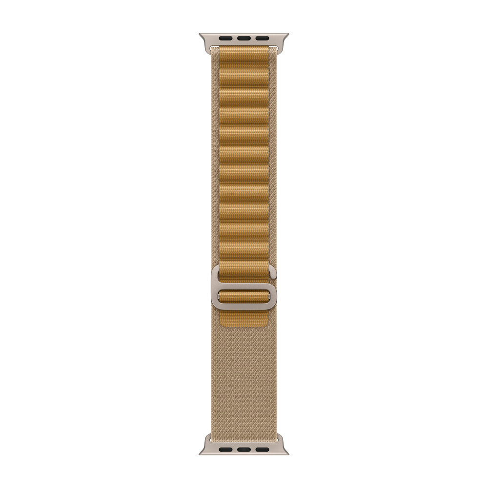 Умные часы Apple Watch Ultra 2 (2024) GPS + Cellular, 49mm, Natural Titanium Case with Tan Alpine Loop M, (Песочный)