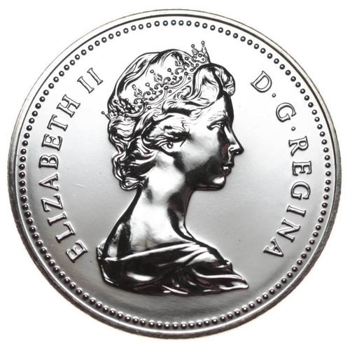1 доллар. 300 лет кораблю "Грифон". Канада. Серебро. 1979 г. BrUNC