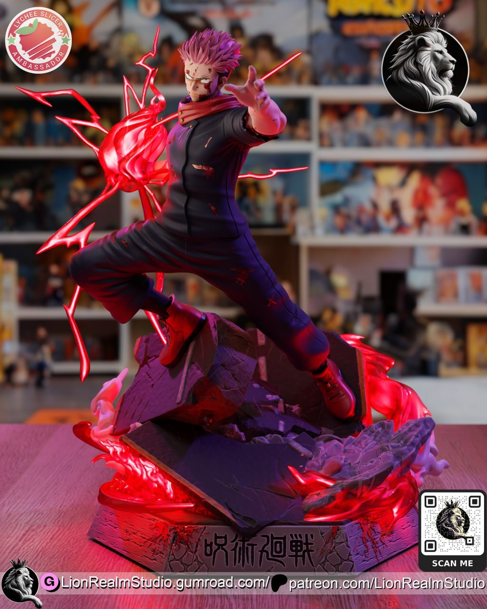 Юдзи Итадори Сукуна Рёмэн Магическая битва Фигурка Satoru Gojou The Magic Battle Sorcery Fight