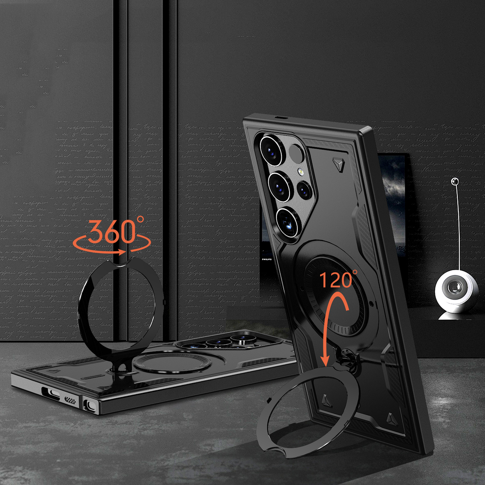 Чехол Magneto Case с кольцом для Samsung Galaxy S22 Ultra