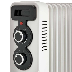 Обогреватель масляный D11-11 "DELTA", 2500 Вт, 11 секций, светло-серый