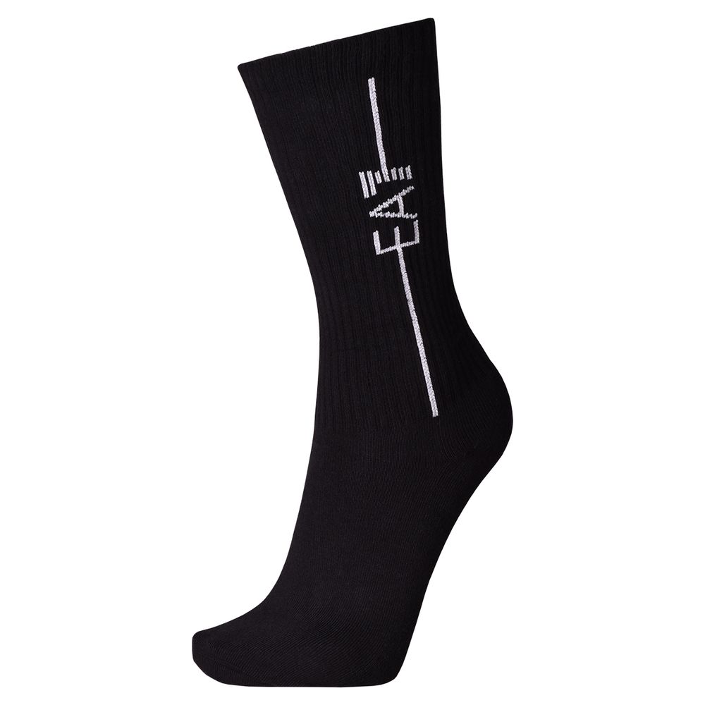 Носки теннисные EA7 Train Socks Sponge 2P - black/black