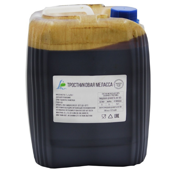 Меласса тростниковая, 7 кг