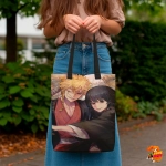 Сумка шоппер с принтом Адский Рай