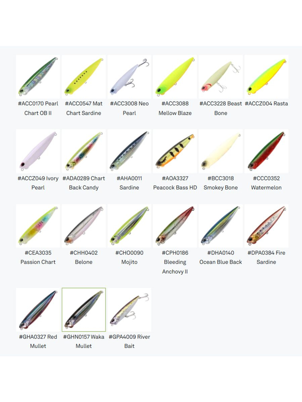 Воблер для рыбалки DUO Realis Pencil 110F WT, AHA0011 Sardine, 110 мм, 20,5 г, плавающий, топвотер