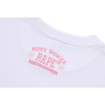 A Bathing Ape Bathing Ape Футболка Moderate Set In Sleeve Straight Fit Summer 0zxtemo1310xq белый