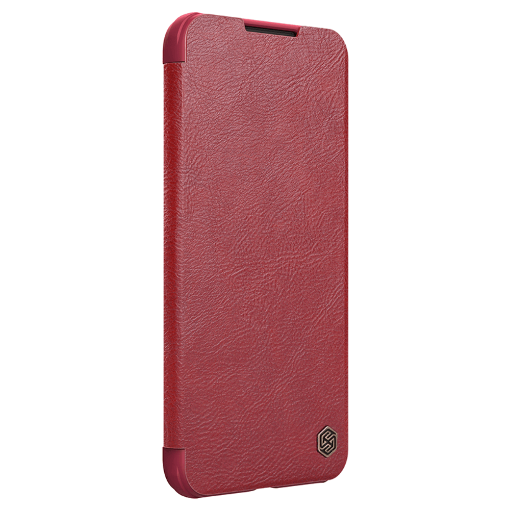 Кожаный чехол-книжка Nillkin Leather Qin Pro для Samsung Galaxy S22