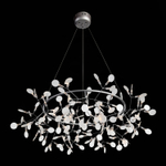 SL379.103.135 Люстра подвесная ST-Luce Серебристый/Белый LED 135*0,3W 3500K