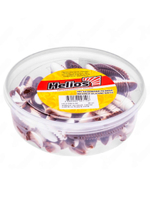 Виброхвост несъедобный Helios Catcher 2,75"/7 см Blue Sparkles & White 30шт. (HS-1-026-N-30)