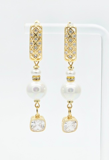 91002993 Серьги Selena Pearls