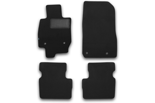 Коврики в салон для MAZDA CX-3, 2015-2018, 2018-, кроссовер, 4 шт. (текстиль) KLEVER03332822110KH