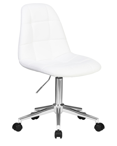 Офисное кресло для персонала DOBRIN MONTY, белый