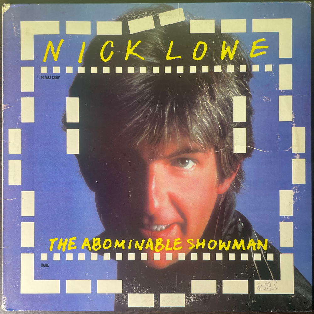 Nick Lowe ‎– The Abominable Showman (США 1983г.)