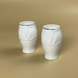 Lenardi 109-252 Набор солонок КРОКУС ЗОЛОТО в под.уп.(х36)Фарфор