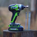 Винтоверт ударный акк. Greenworks GD24ID3, 24V, б/щет, 0-2800об/мин, 4000уд/мин, HEX 1/4, 300Нм, 3 режима,1x2Ач,ЗУ,кор (3802807CUA)