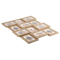 Фоторамка Image Art PL84-12 пластиковая мультирамка размер фото 10х15 цвет прованс рамка на 12 фото | Image Art