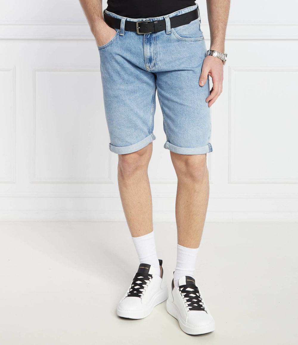 Джинсовые шорты RONNIE Tommy Jeans - голубой(DM0DM19154)