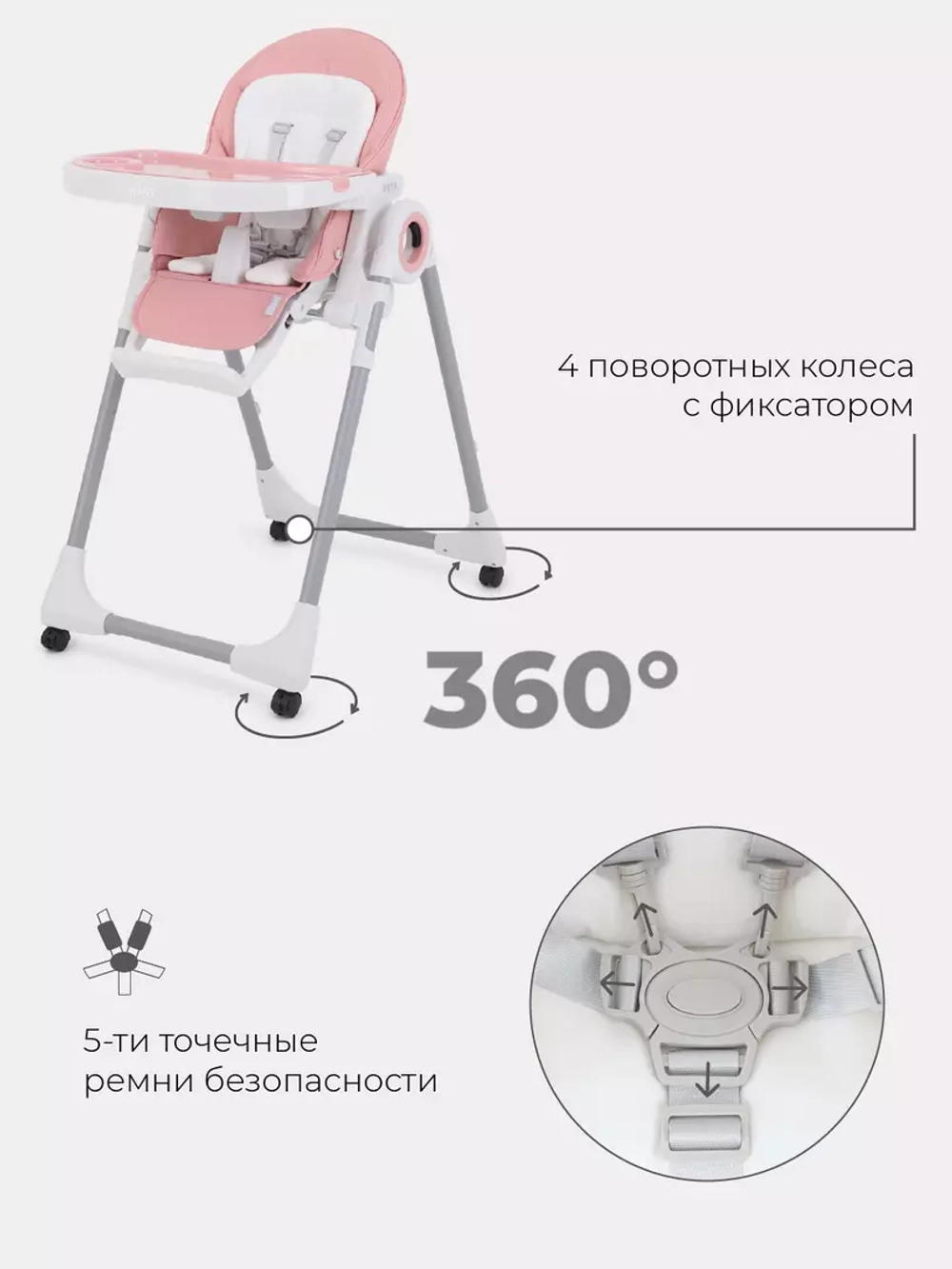 Стульчик для кормления Rant Vita