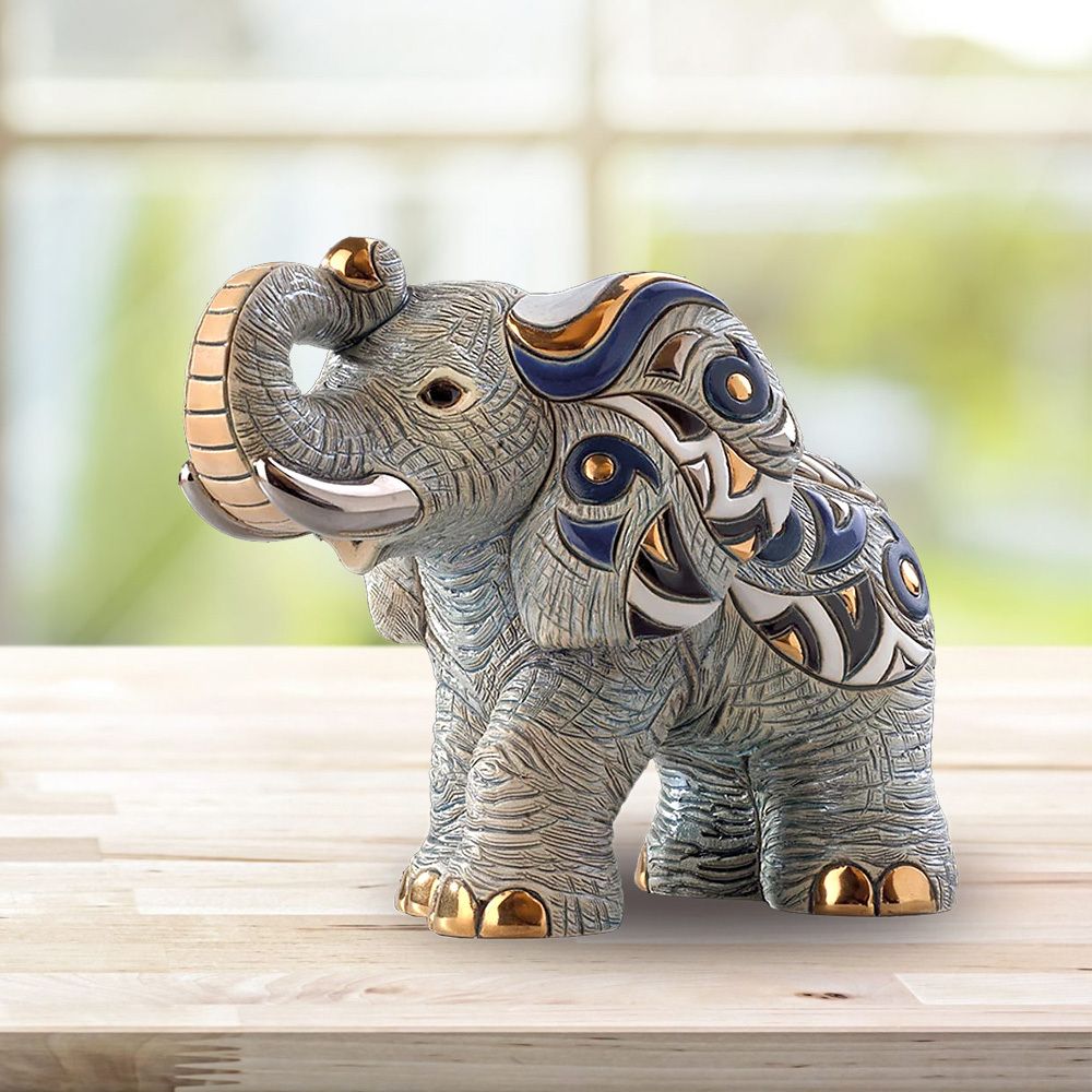 De Rosa Rinconada Статуэтка Африканский слон Wild Life Collection