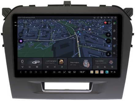 Магнитола для Suzuki Vitara 2015+ - Carmedia OL-9621 QLed+2K, Android 13, UIS7870 (DUDU7), CarPlay, SIM-слот