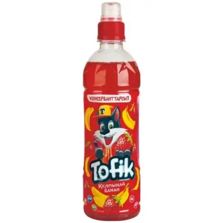 Напиток Tofik клубника банан 0,5мл