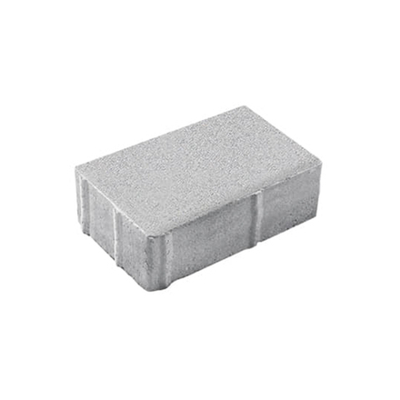 Тротуарная плитка ПРЯМОУГОЛЬНИК 300х200 мм - Стандарт Белый