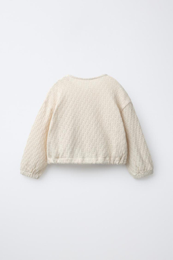 ZARA КАРДИГАН, ЦВЕТ СЛОНОВОЙ КОСТИ