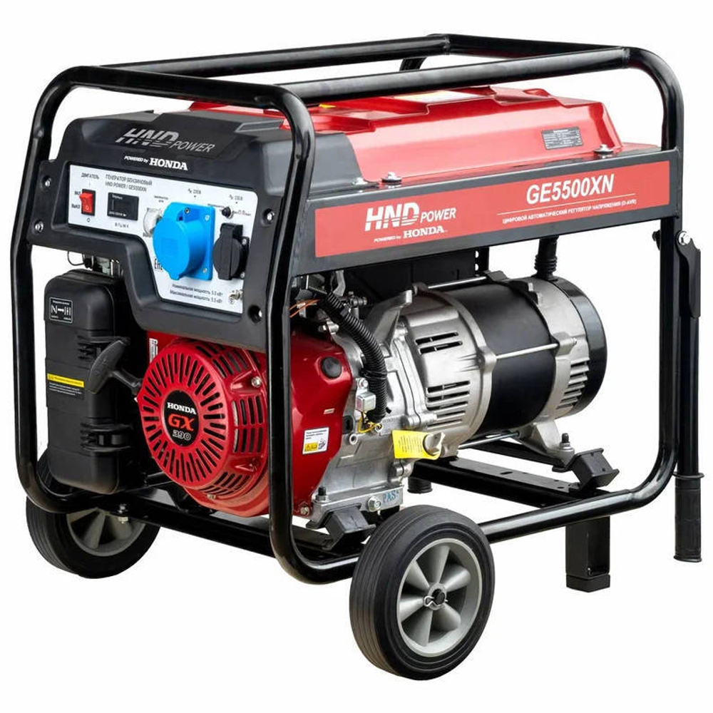 Генератор бензиновый HND (Honda) GE 5500 XN