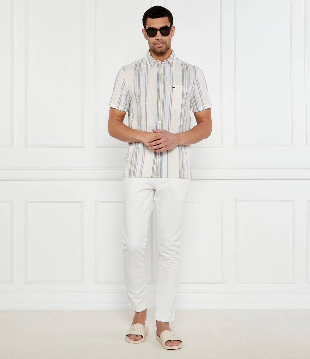 Рубашка Tommy Jeans - бежевый(DM0DM21302)