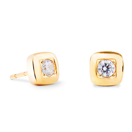 Серьги Coeur de Lion Crystal-Gold 2056/21-1816