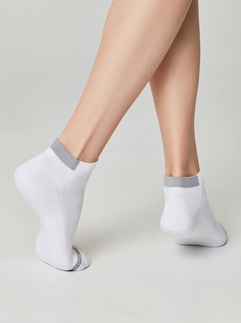 CONTE ELEGANT ACTIVE Носки женские хлопковые (короткие, махр. стопа)