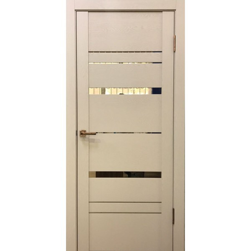 ДВЕРЬ МЕЖКОМНАТНАЯ ЗЕРКАЛО-27 CОФТ КРЕМОВЫЙ В КОМПЛЕКТЕ