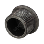 Заглушка чугун Ду 25 (1") НР Fittex PLUS
