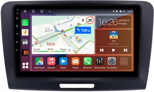 Магнитола для Skoda Superb 2008-2014 B6 - Canbox 4166-9-1219 Qled, Android 10, Быстрая, SIM-слот