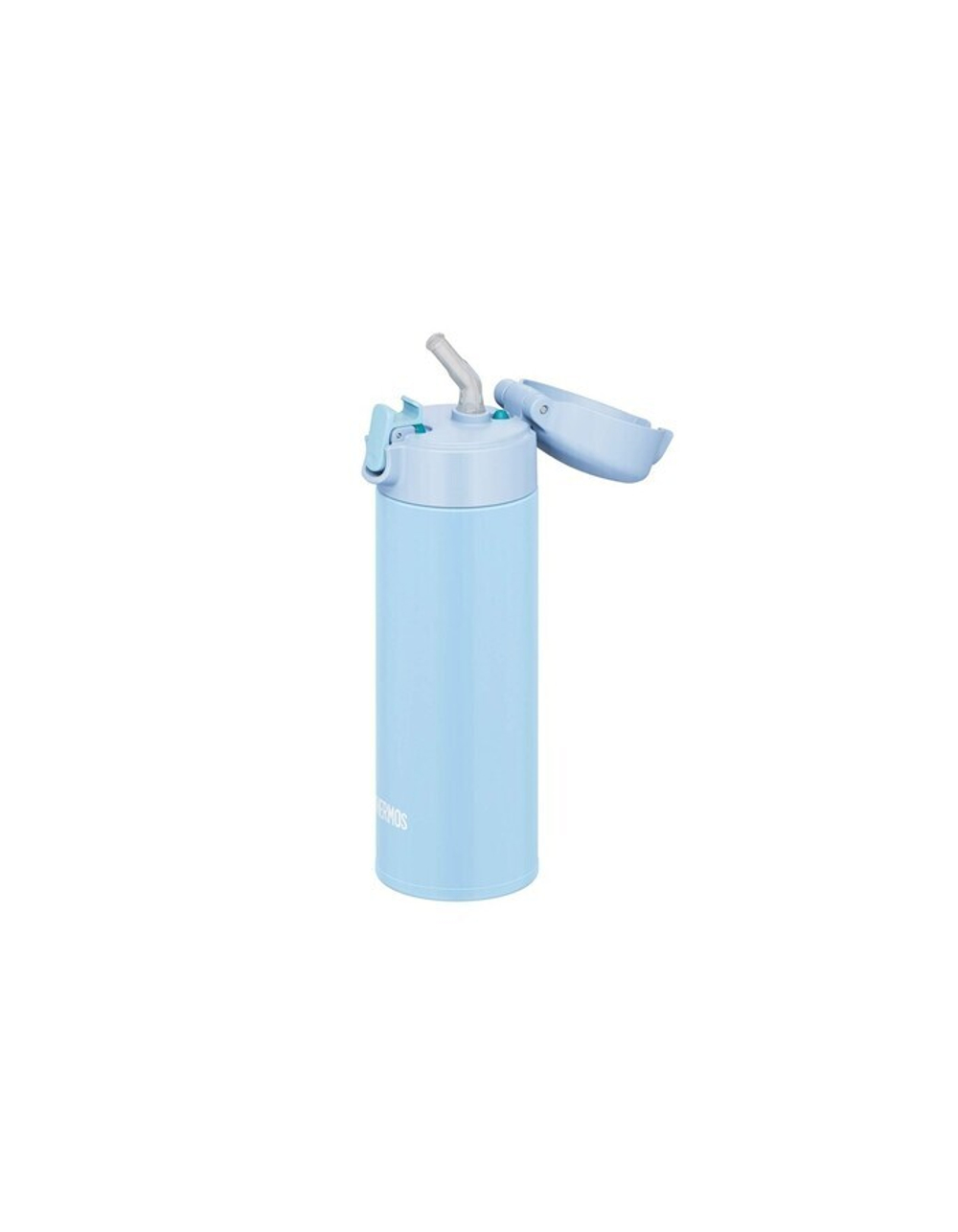 Термокружка Thermos FJM-350 LB (0,35 литра) с трубочкой, голубая