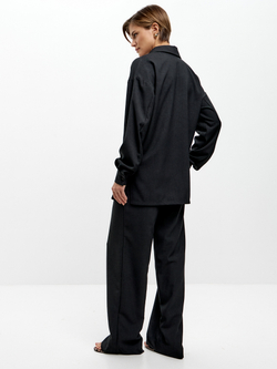 Черная рубашка Микадо