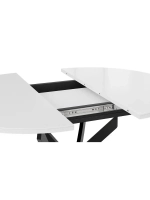 Стол кухонный Стекло глянцевое 100(132)х75х75см