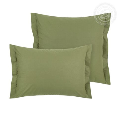 Наволочки из поплина 70*70 Олива 971 АРТПОСТЕЛЬ