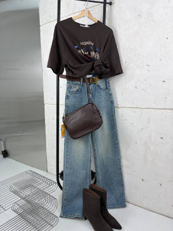 Брюки джинсовые артикул 72618 цвет "голубой"