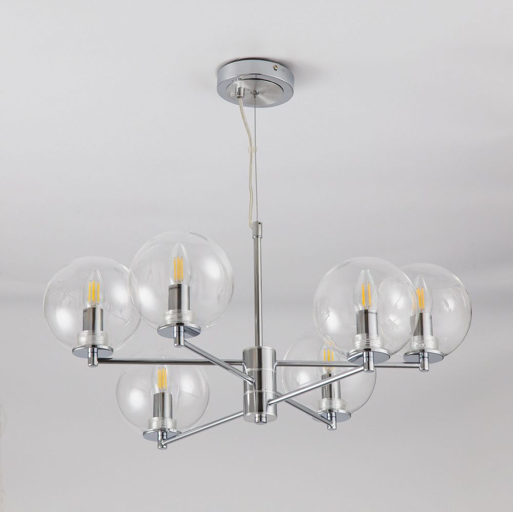 Citilux Галлен CL240161 Люстра подвесная Хром