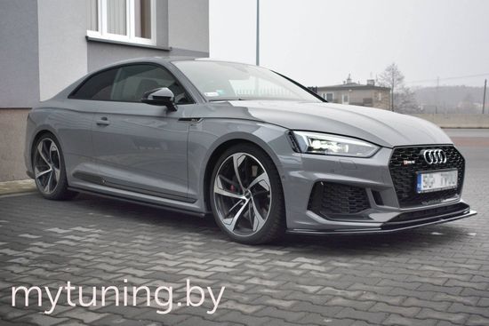 Сплиттеры накладок на пороги для AUDI RS5 B9 Coupe (17-...)