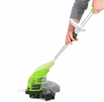 Триммер электро Greenworks 21217 нижний двигатель 500Вт леска 1.6мм 33см 21217